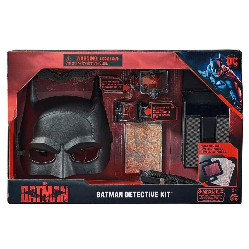 The Batman Detective Kit The Batman Movie Mask Utility Belt Batarang New!